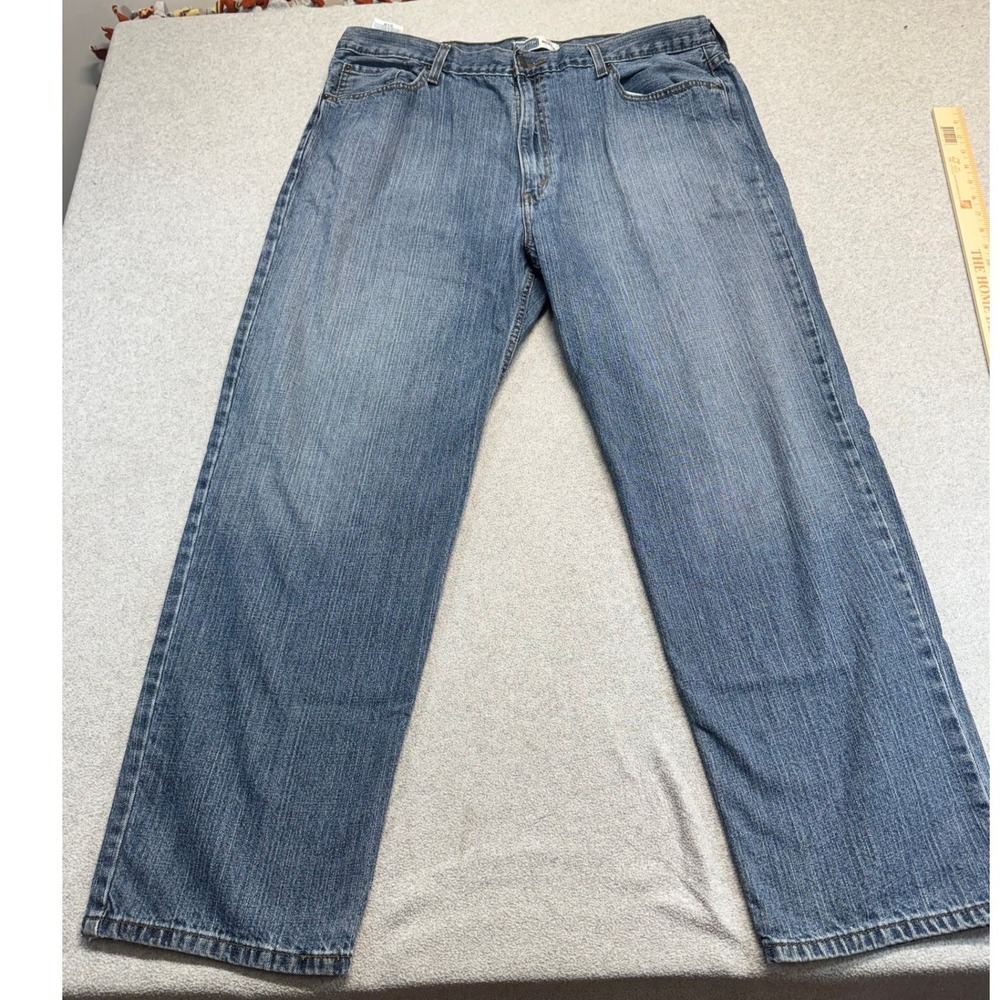 Levi's 550 Relaxed Fit Jeans Men's 42x32 Blue Denim Straight Leg 100% Cotton